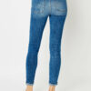 Cuffed Hem Skinny Jeans