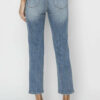 RISEN Full Size High Waist Distressed Cropped Jeans