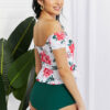 Marina West Swim Coastal Cutie Off Shoulder Swim Tankini Set
