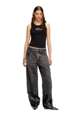 Tank top with cut-out Oval D logo