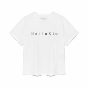 STICKER GRAPHIC LOGO TOP IN WHITE