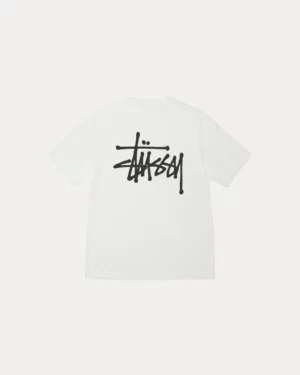 Basic Stüssy Tee Pigment Dyed in natural – Stüssy